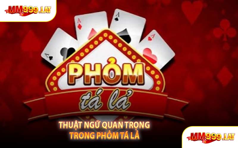 Thuật Ngữ Quan Trọng Trong Phỏm Tá Lả